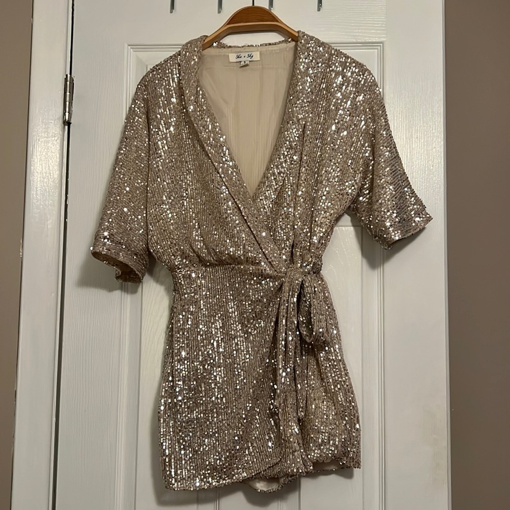 She & Sky Romper
